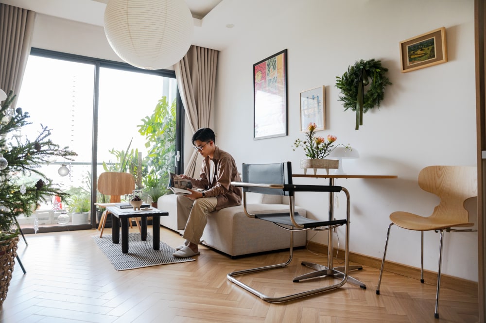 32歳独身男の帰宅。,一人暮らし 一人暮らし部屋 一人暮らしインテリア 一人暮らし男子 ひとり暮らし ひとり暮らしインテリア 1k8畳 8畳 緑のある暮らし 観葉植物 ルームツアー ナチュラルヴィンテージ ドローアライン ホテルライク クラッシュゲート インテリアコーディネート ジャーナルスタンダードファニチャー アクメファニチャー リセノ リセノインテリア シンプリスト アクセントクロス