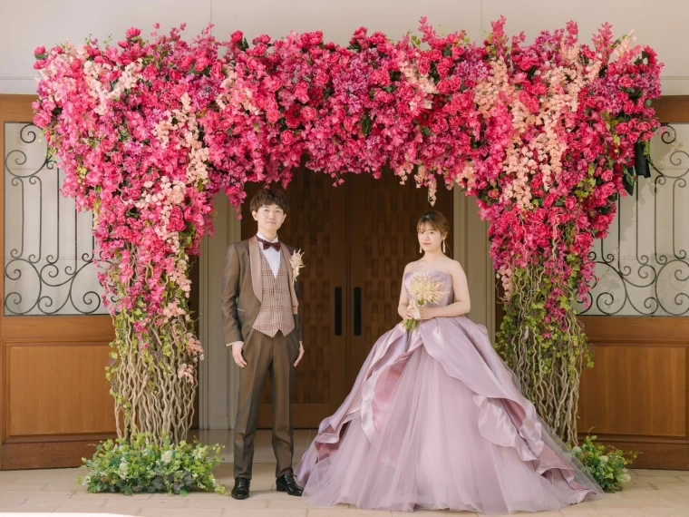 生花×和装スタジオ8 名古屋店前撮り・フォトウェディング