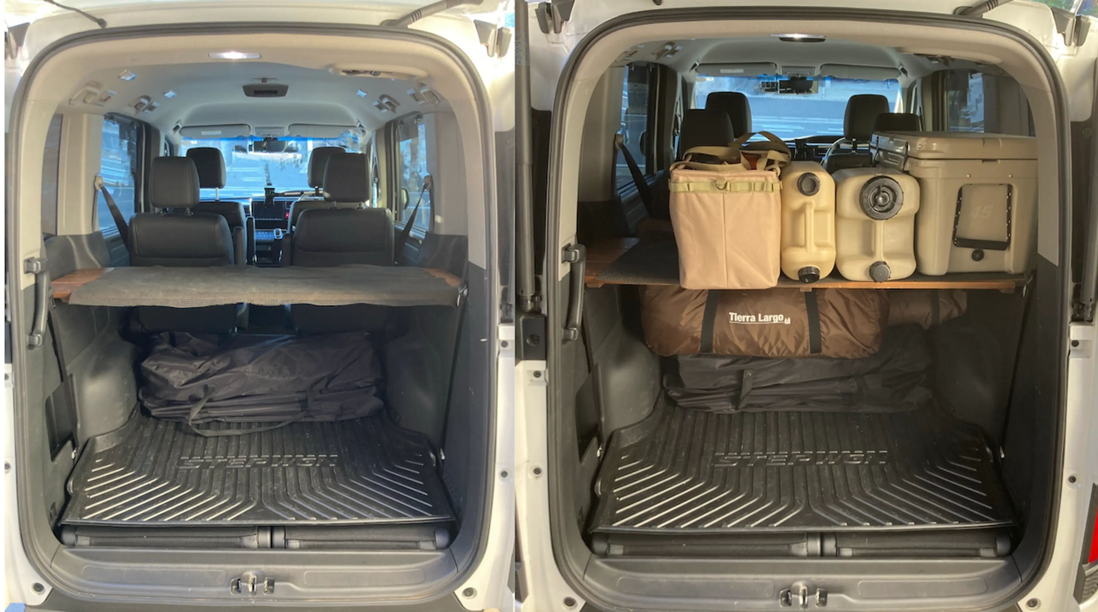 話題の収納達人キャンパーに習う「置くだけ」積載テクニック！「テトリス下手」でも簡単にマネできる！キャンプ・アウトドア情報メディアhinata