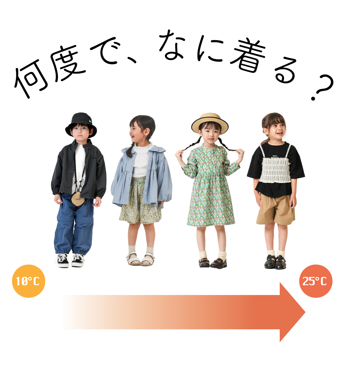 最高気温17℃の子供の服装！どんな服装がおすすめ？服装Life