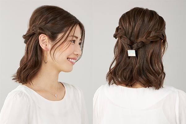 卒園式や卒業式に☆超簡単お洒落上品アレンジC CHANNEL