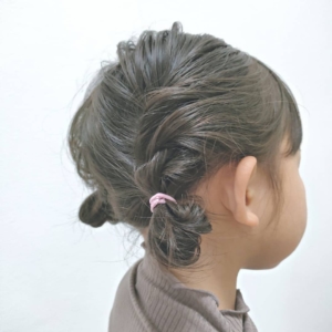 キッズカットショートボブヘアドネーションバッサリカット：L203183972ラウンジ Lounge のヘアスタイルホットペッパービューティ