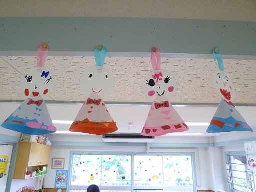 壁面飾り♪ ６月 梅雨 てるてる坊主♪ - IORI-05'S GALLERYminne byGMOペパボ国内最大級のハンドメイド・手作り通販サイト