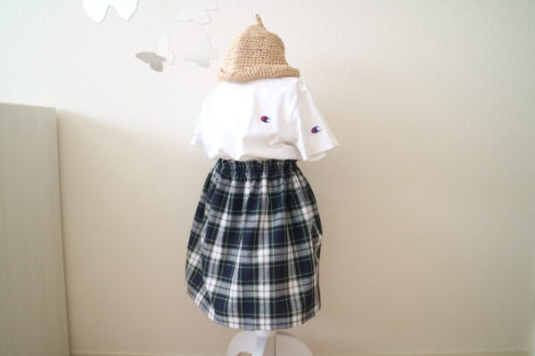 はじめてのギャザースカートの型紙子供服の型紙・パターンショップのソーイングママ