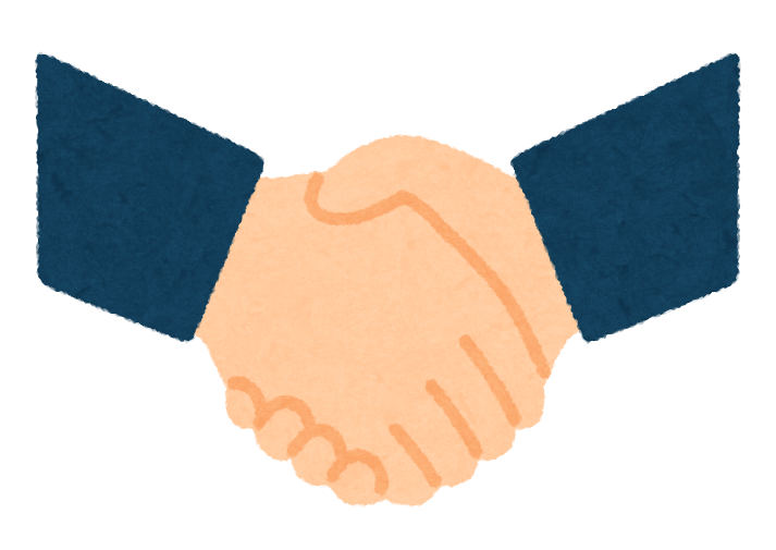 手を繋ぐ老若男女のイラストかわいいフリー素材集 いらすとや