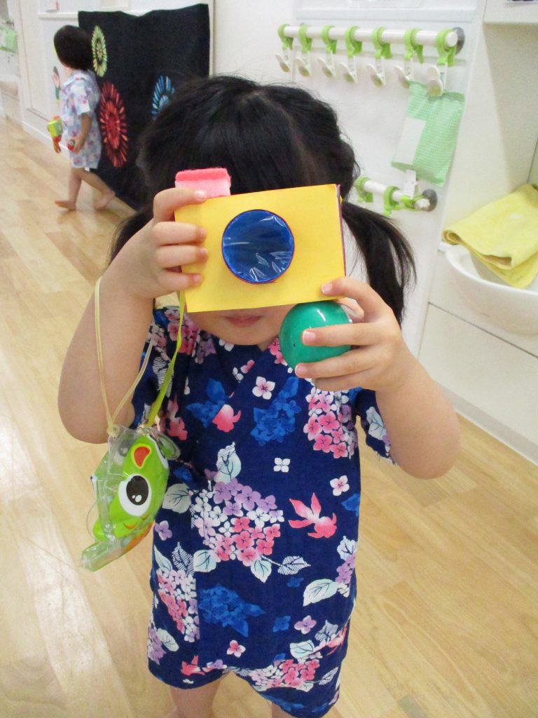 ショボい手作りひも引き☆景品はダイソーで朝の1時間で ラクウマ 3食お家ごはん 〜腹ペコ3姉妹日記