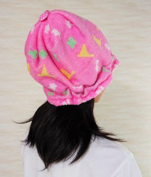 子供用タオルキャップを簡単に手作りしましょう！スイミングスクールやお風呂上りにお役立ちです