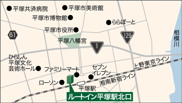 平塚駅（JR）付近の駐車場 | 駐車場予約なら「タイムズのB」