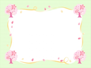 おしゃれな卒園記念フレームイラスト・フリー素材なら「シンテリ」