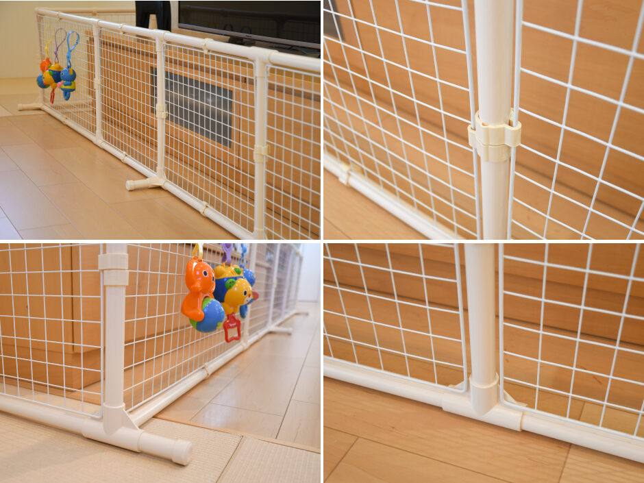 壊れた手作りベビーゲートをDIYで修理! ゲート部分はDIYで、すのこを使用します。 赤ちゃん- ぱわーおんBLOG