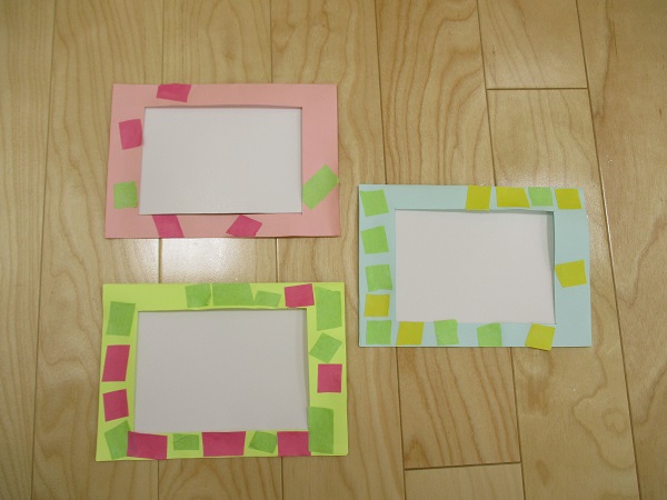 ファミリーデー⭐️プレゼント製作熊本市南区にあるみそら保育園