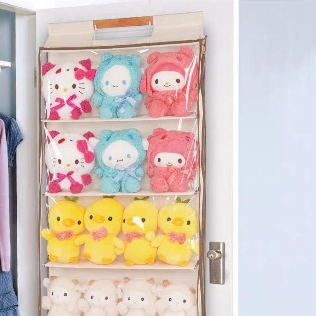 ぬいぐるみウォールポケット ぬいぐるみ 収納 ウォールポケット 壁掛け 透明窓付き 大容量卸売・ 問屋・仕入れの専門サイト NETSEA