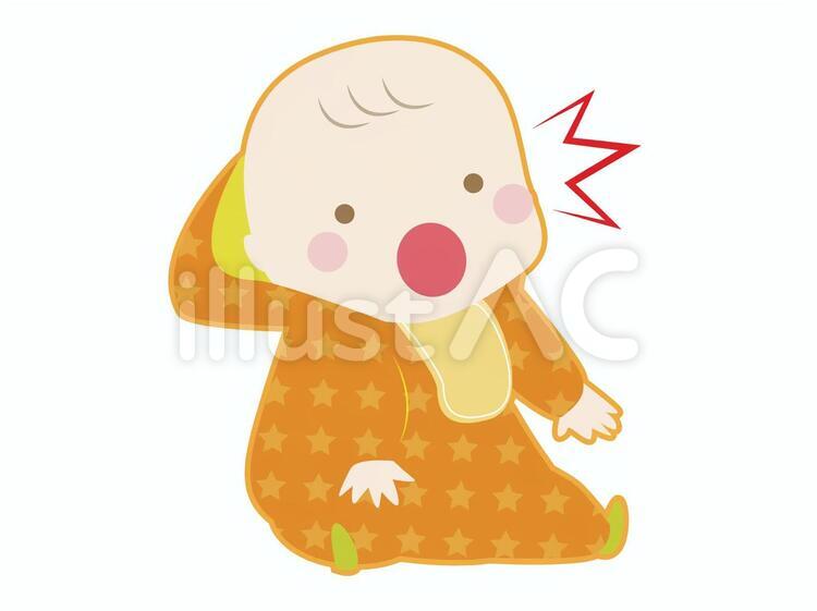 赤ちゃんのびっくりする瞬間TikTok