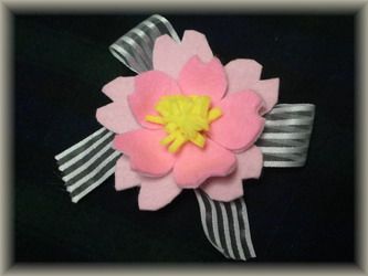 さくらのコサージュ キット 手作り 簡単！ 卒園 入園 卒業 入学 に 定番