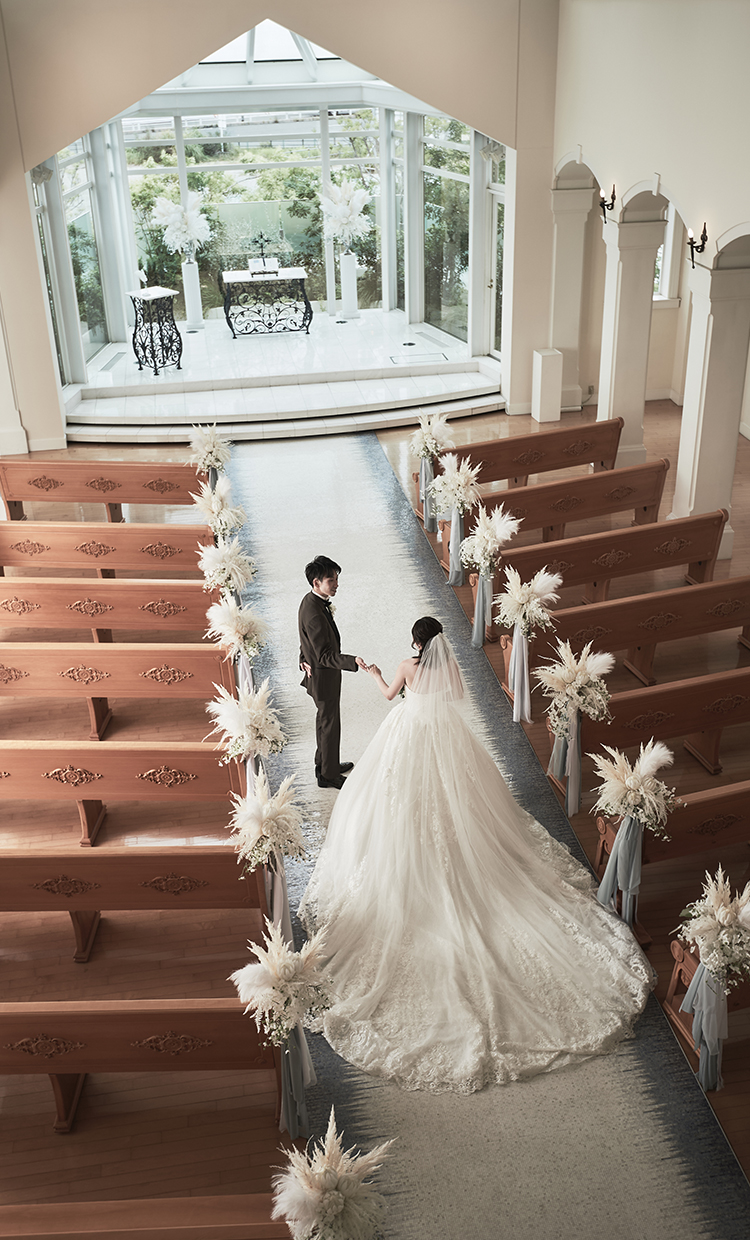 KIYOMIZUチャペルロケーションデコルテフォトグラフィー前撮り・フォトウェディング