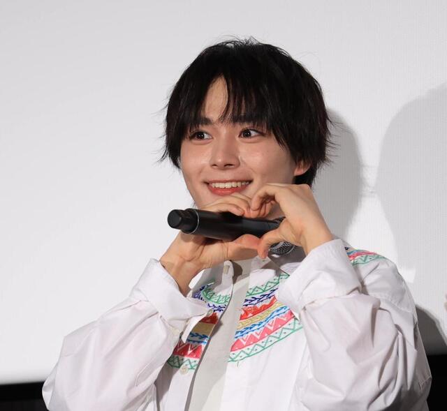 なにわ男子・大西流星「キュンキュンして！」 初主演映画舞台あいさつで心境「ワクワク」 - スポニチ Sponichi Annex 芸能