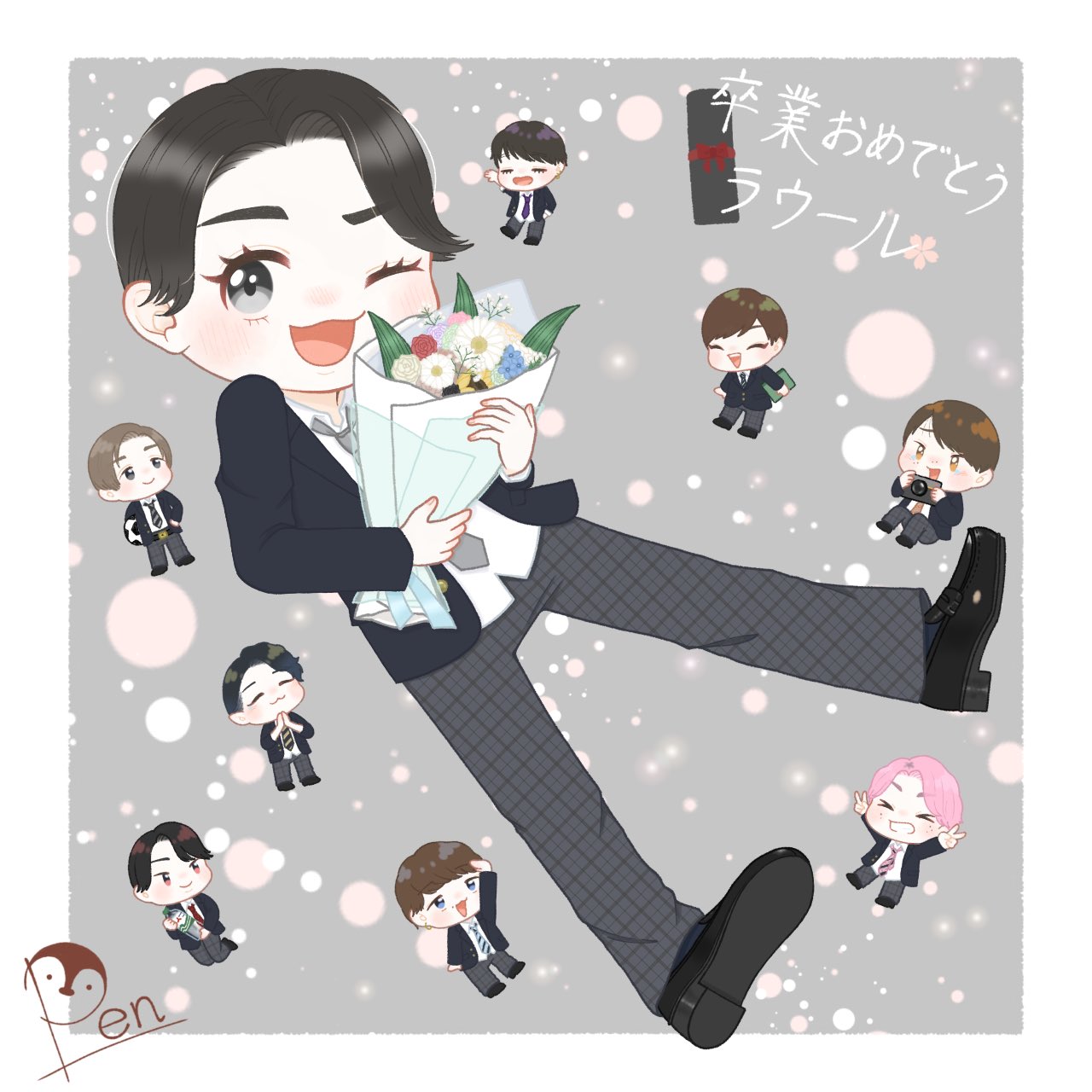 宮舘くんのまえば腹黒