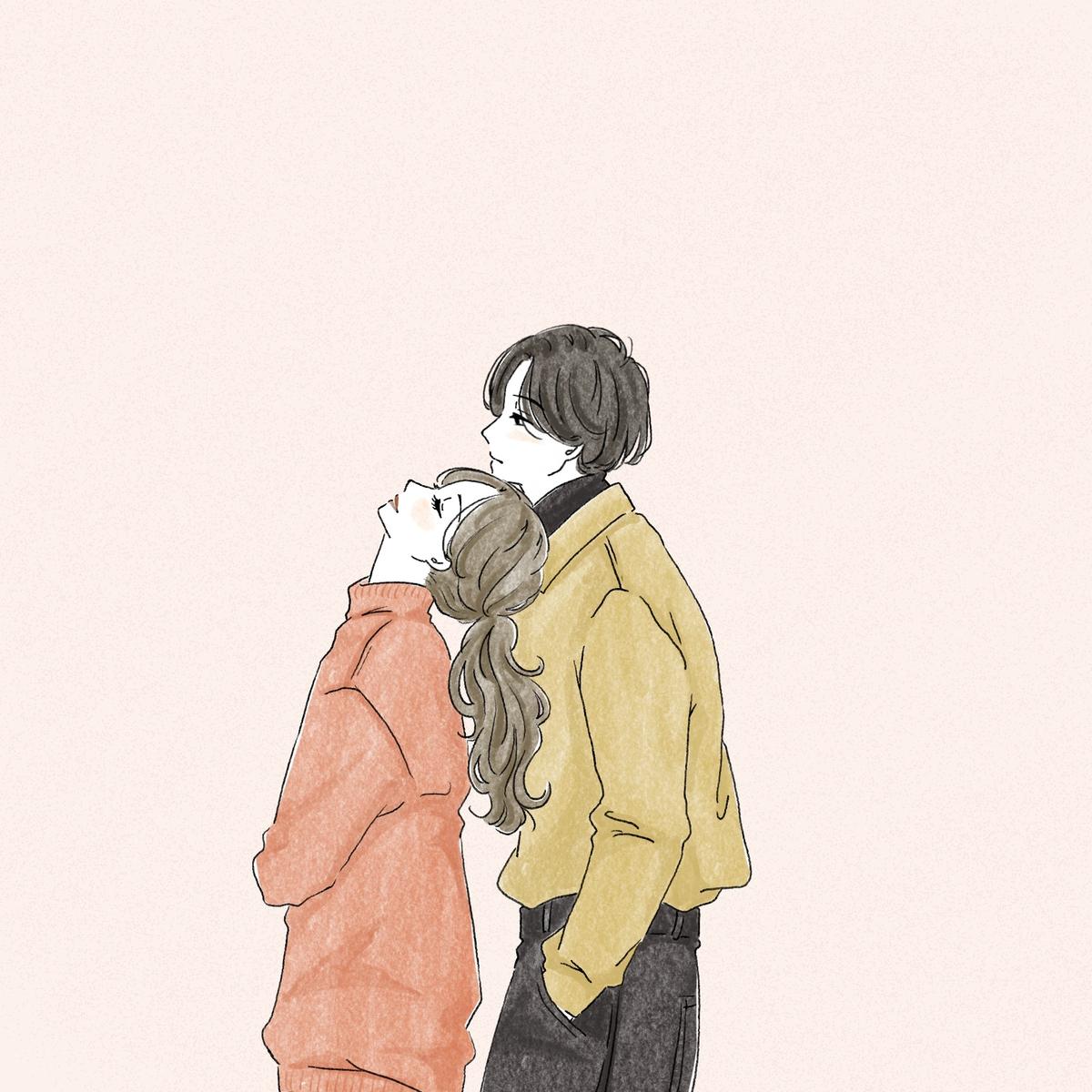 恋人関係概念の恋人カップル アイコンのイラスト素材・ベクター Image 39175534