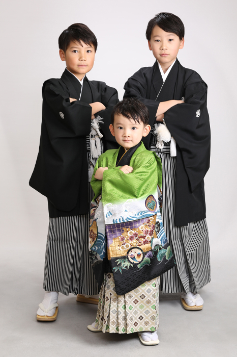 パパママ着物お支度プラン子供写真館 ユースマイル神戸・姫路・加古川・明石のフォトスタジオ