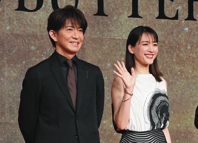 木村拓哉が信長＆綾瀬はるかが濃姫で夫婦役！総製作費20億！ 映画『THE LEGEND ＆ BUTTERFLY』木村家の家紋と織田家の家紋が同じで「縁を感じた」東映70周年記念 新作映画発表会見 - Astage-アステージ