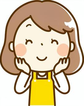 お母さん - かわいいフリーイラスト素材集 ぴくらいく 商用利用可