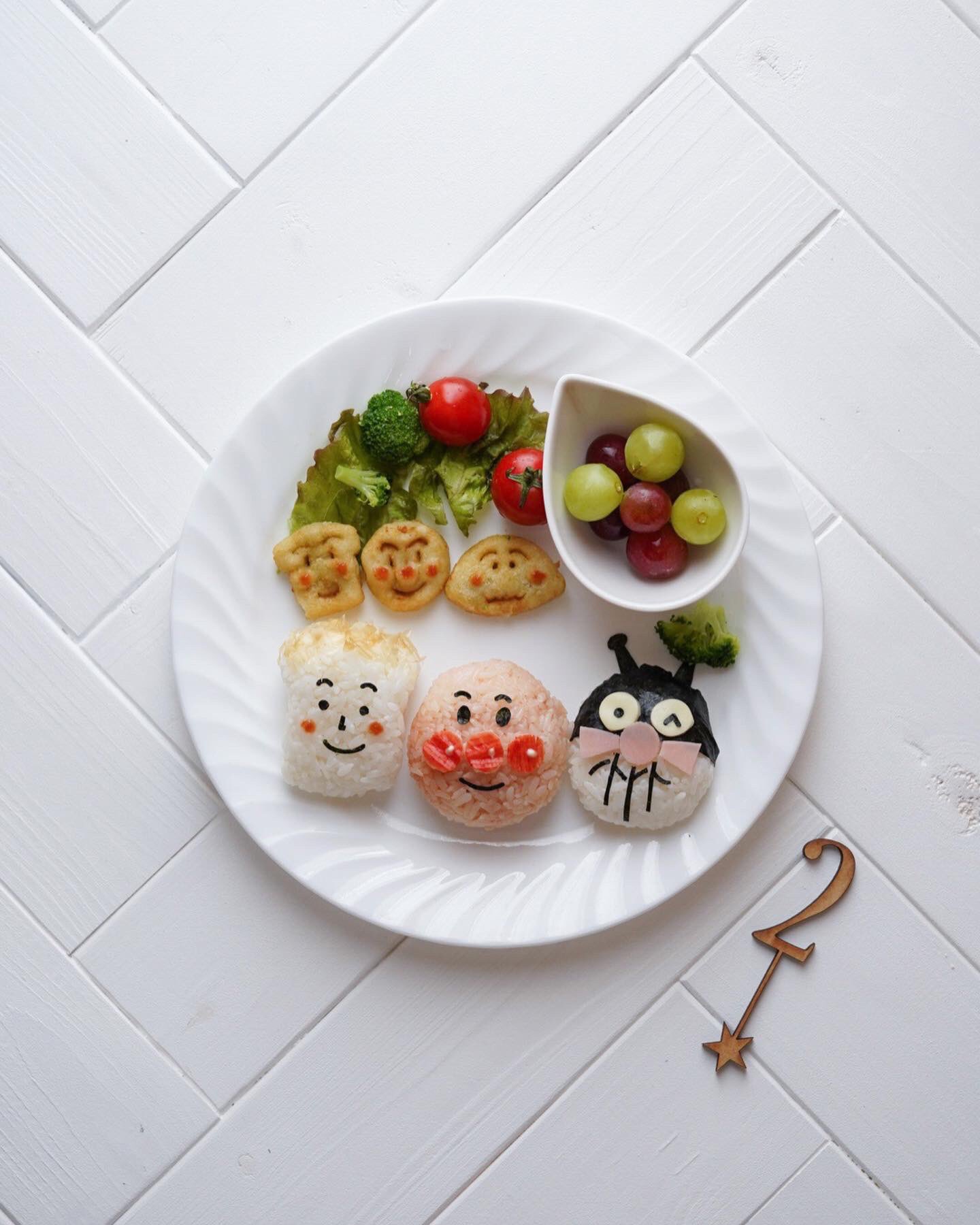 アンパンマンプレートレシピ！2歳お誕生日メニューの作り方♪幼児食レシピ管理栄養士namiのレシピブログ