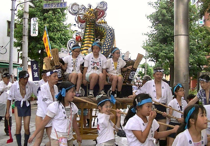 山笠で見かけたカワイイ子たち - よぼよぼメインクーン ぎんたの日記