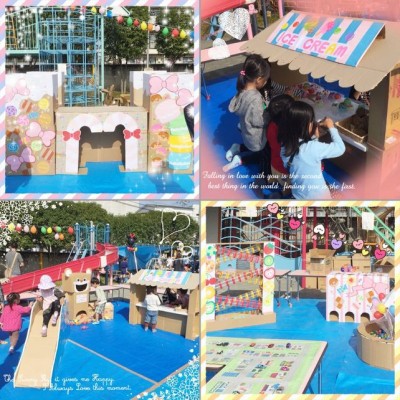 手作りおもちゃバザー おもちゃの一例 ・どれも、お母様方の力作ばかりです