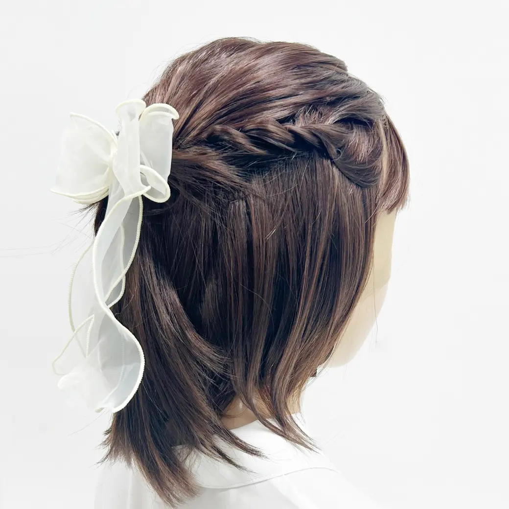 ♯81簡単ヘアアレンジ 入学・卒業式にオススメのヘアアレンジEasy UpdoEasy Ponytail Hairstylehairworks &SOLヘアアレンジ