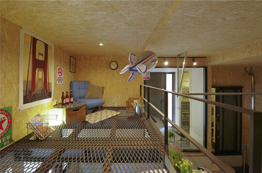 施工事例 > ガレージ改装 大人の秘密基地をつくる 岡崎市- 株式会社ＯＮＤ