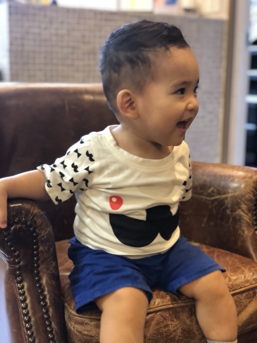 子供 髪型 くせ毛の男の子におすすめショート☆くせ毛カットならKENJI INOUE.net