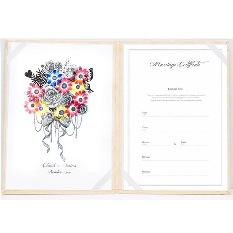 Amazon.co.jp: ウェディングツリー 結婚式 指紋ツリー 拇印 署名 アート スタンプ台 カラフル 6色セット 指紋アート ゲストブックウェルカムボード 人前式 ウェルカムボード 結婚証明書40*60cm: 文房具・オフィス用品