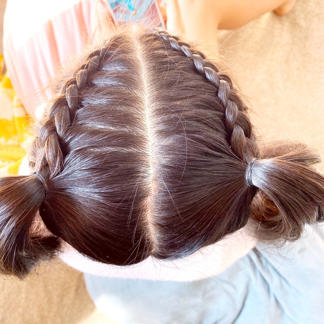 ピンなし！ゴム1つ！超簡単なのに絶対に崩れない！お団子ヘアの作り方