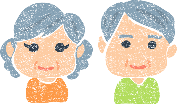 おじいさんおばあさんイラスト無料イラスト・フリー素材なら「イラストAC」