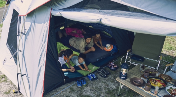 ファミリーキャンプにおすすめ！サイトレイアウト3つ解説キャンプ日和△