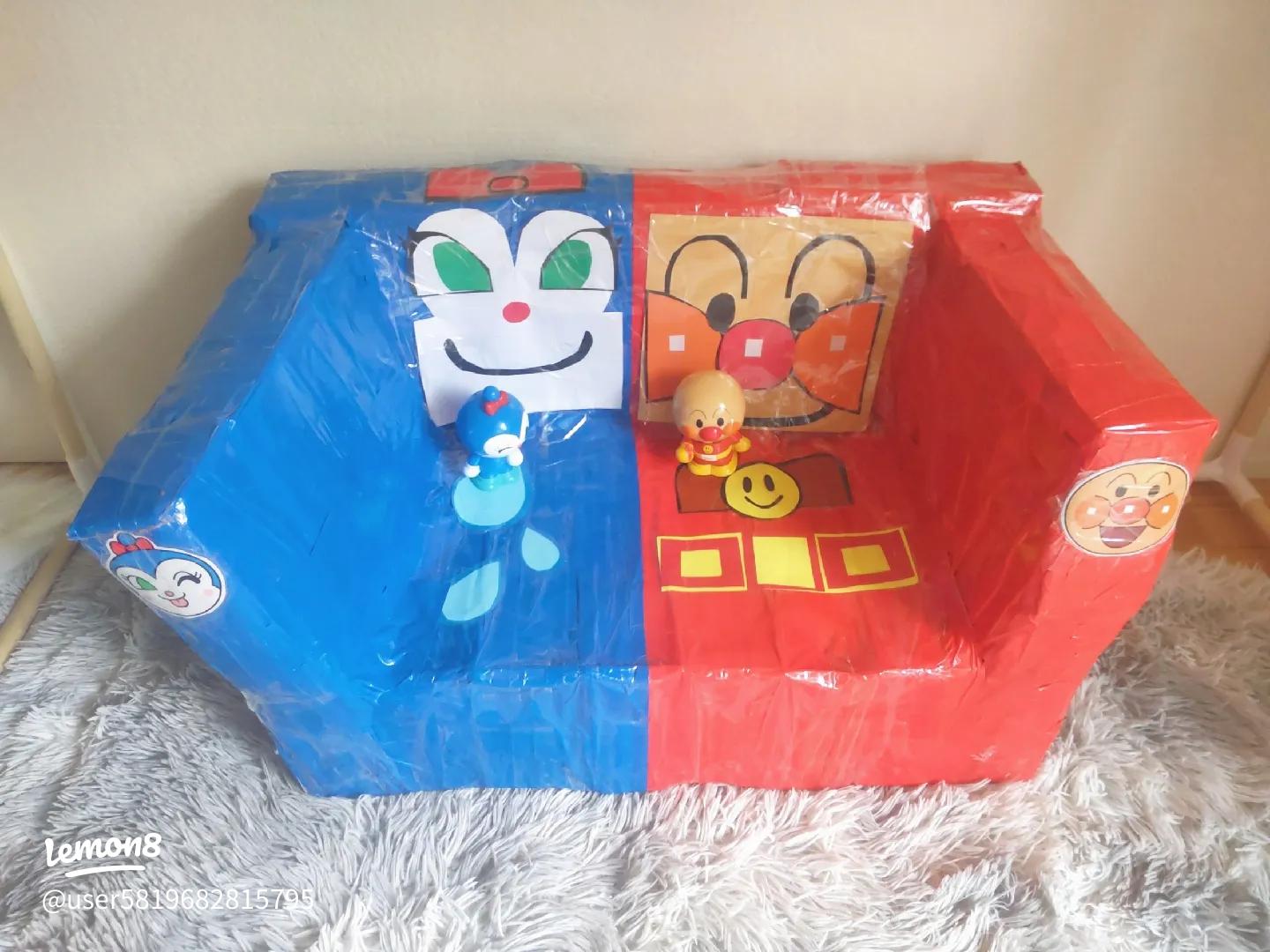 DIY 牛乳パックソファーのインテリア・手作りの実例RoomClip ルームクリップ