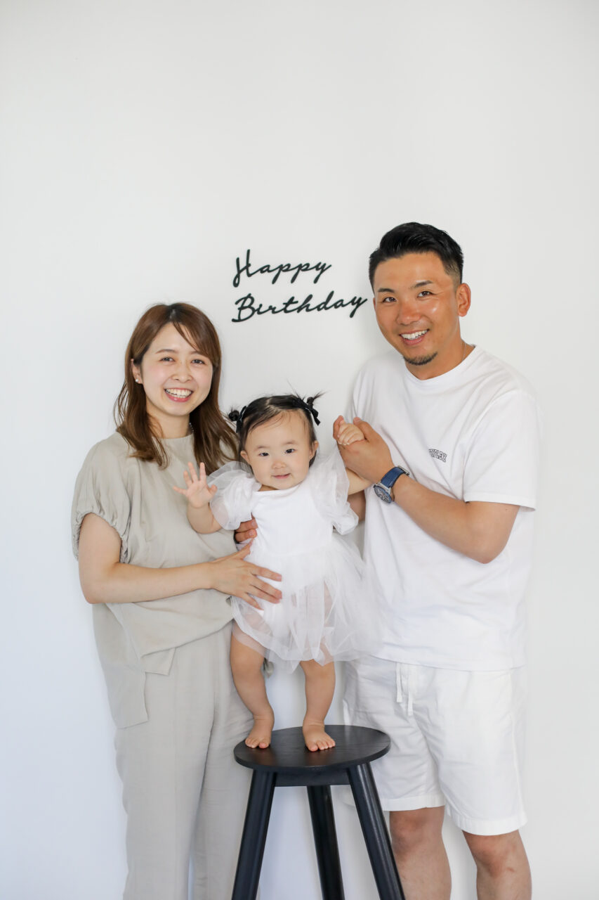 1歳誕生日 写真撮影 - おしゃれな写真ならフォトスタジオ コフレ