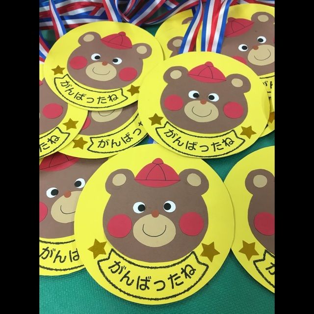 手作りメダル ごほうびメダル 20個 折り紙メダル 生地 momo 通販 16275290Creema クリーマ