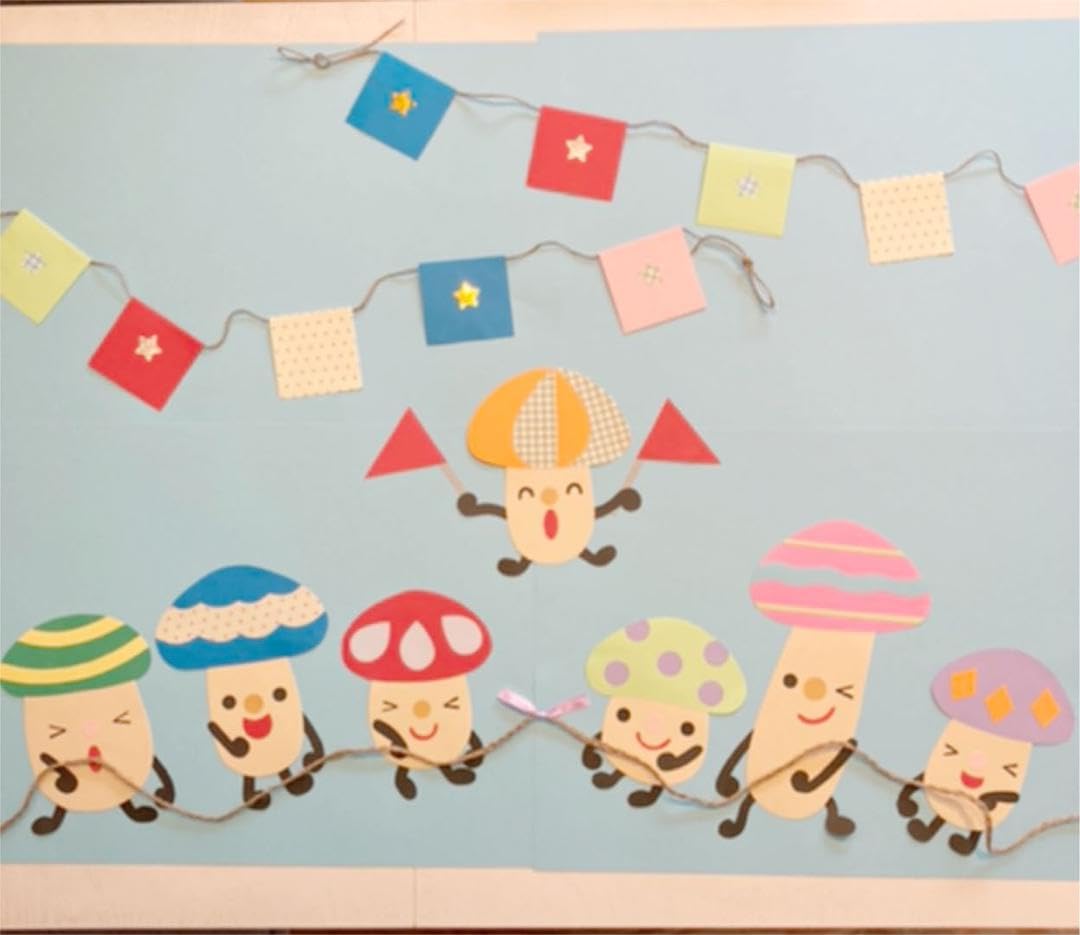 壁面装飾の製作 運動会年少組へいわようちえんブログ