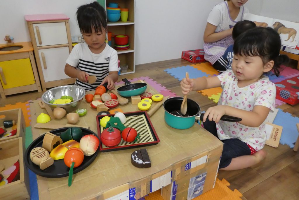 手作りキッチンです♡ - きらきら保育園
