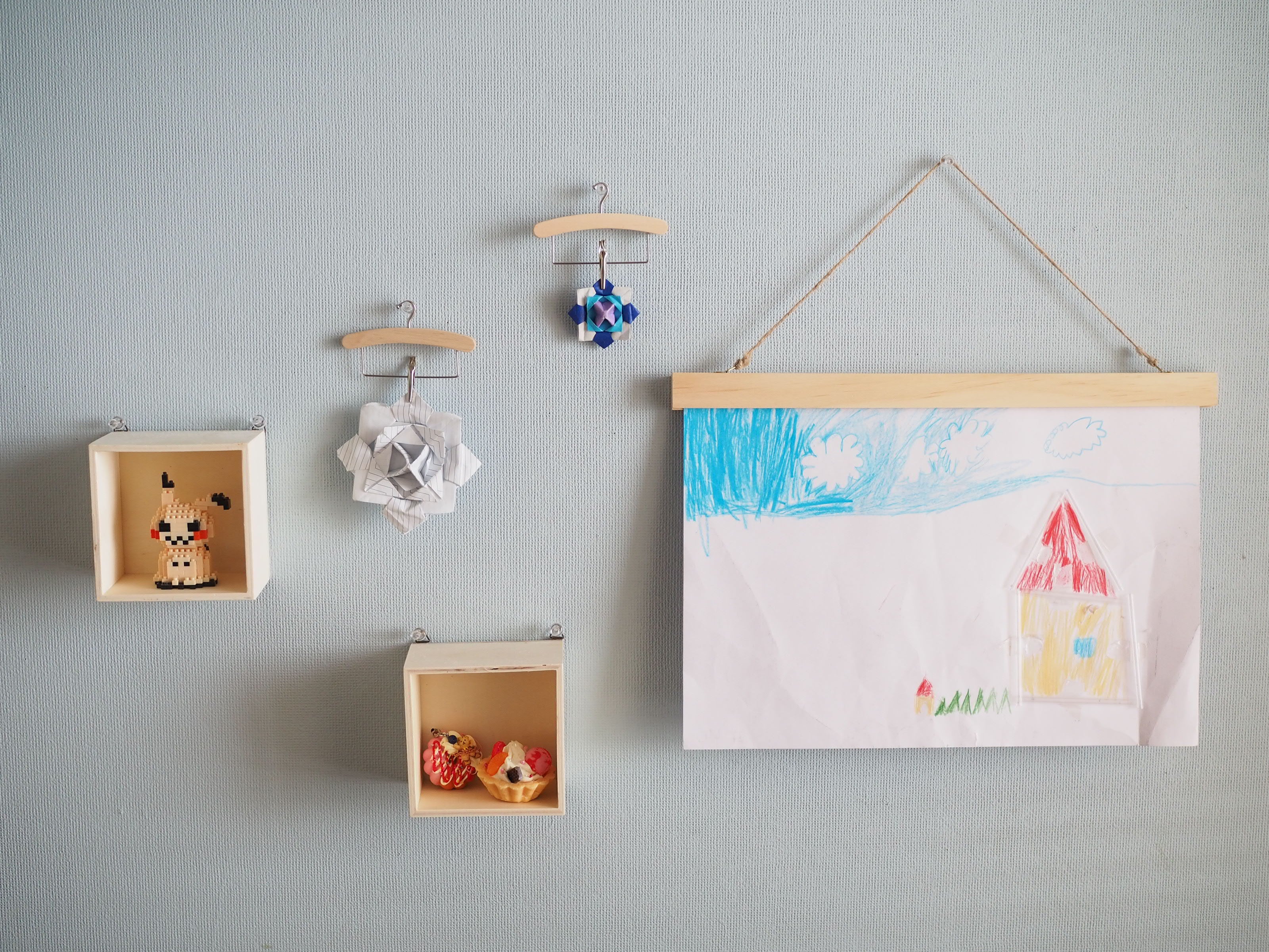 子供の作品収納に無印良品のボックスがジャストサイズ！ ポリプロピレン収納ボックスお片付けサポート家事代行 Mammy's EasyLife －日野・八王子