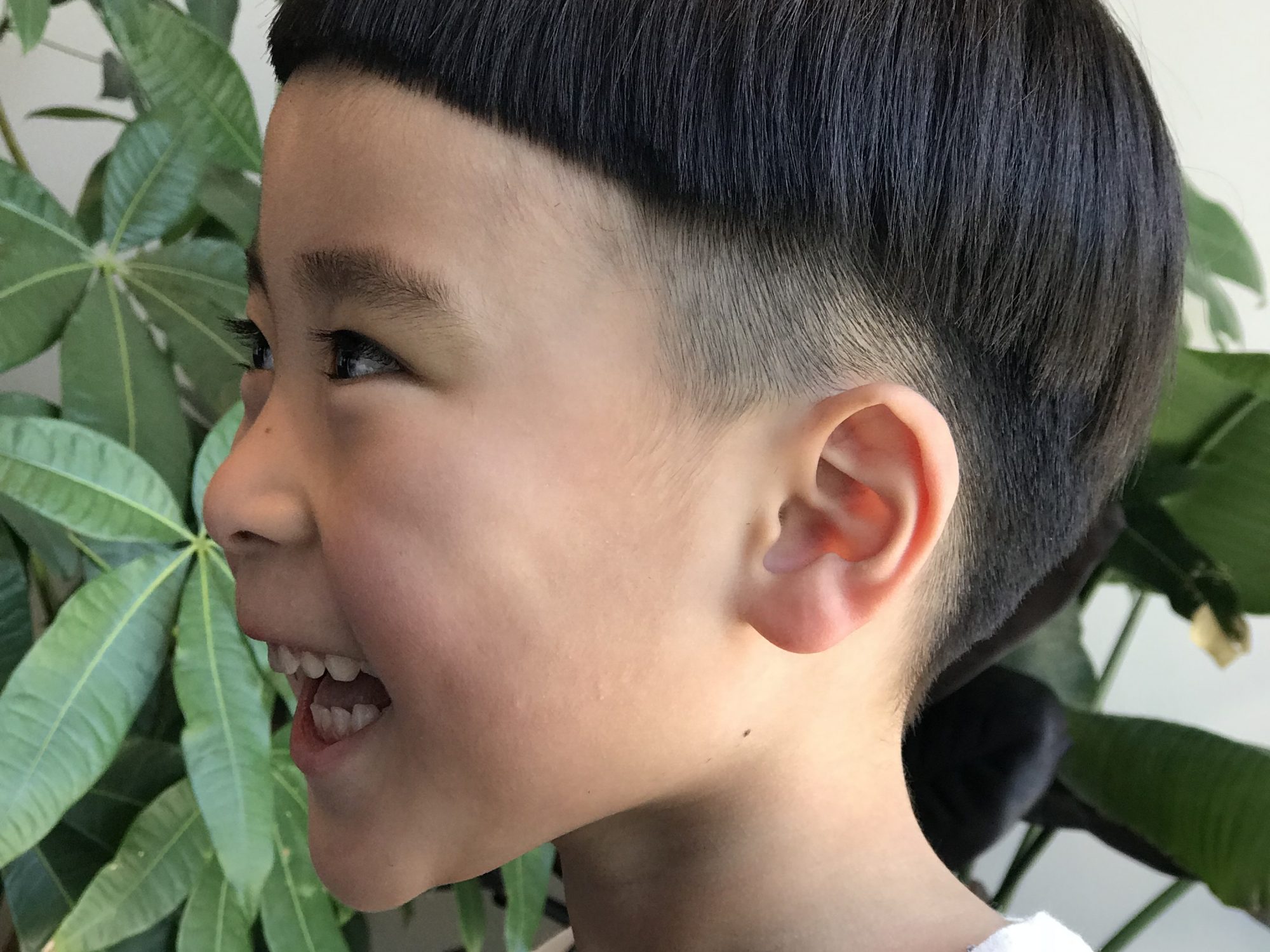 こどもの髪型 シースルーお坊ちゃんヘアチョキ友こども専門美容室チョッキンズキッズサロンCHOKKIN'S