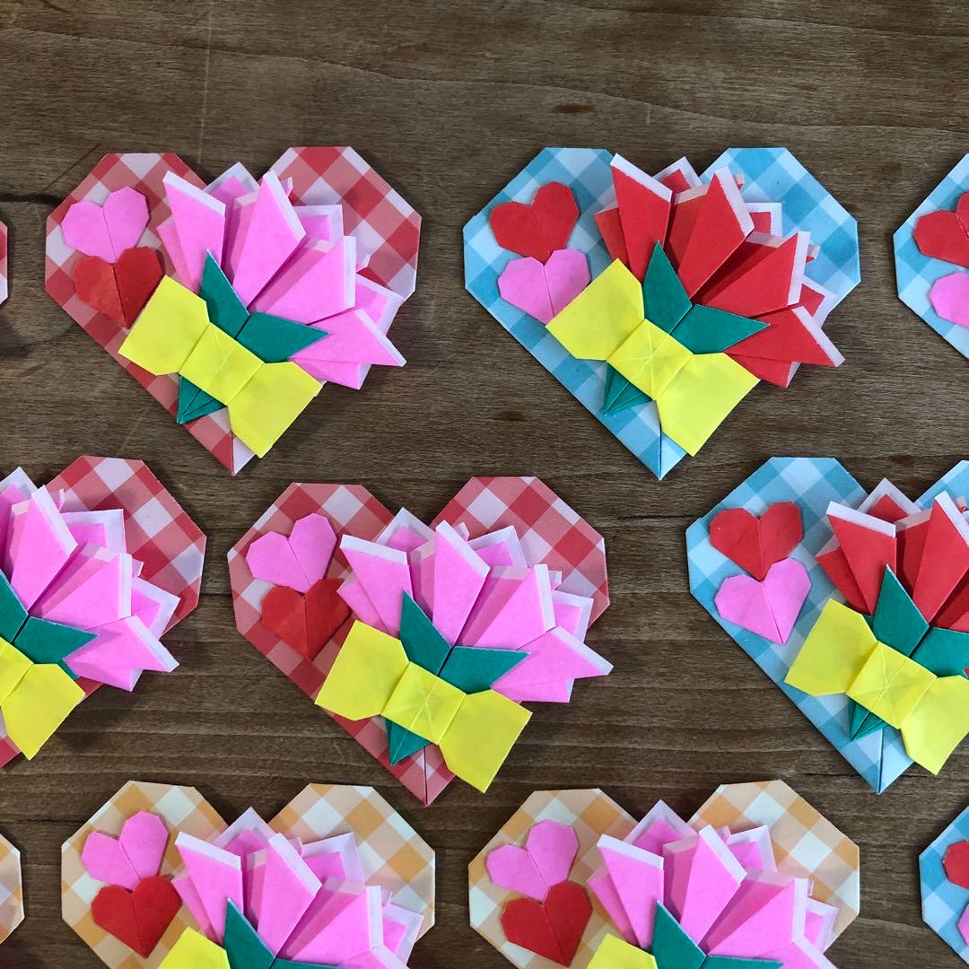 壁面飾り 母の日 カーネーション