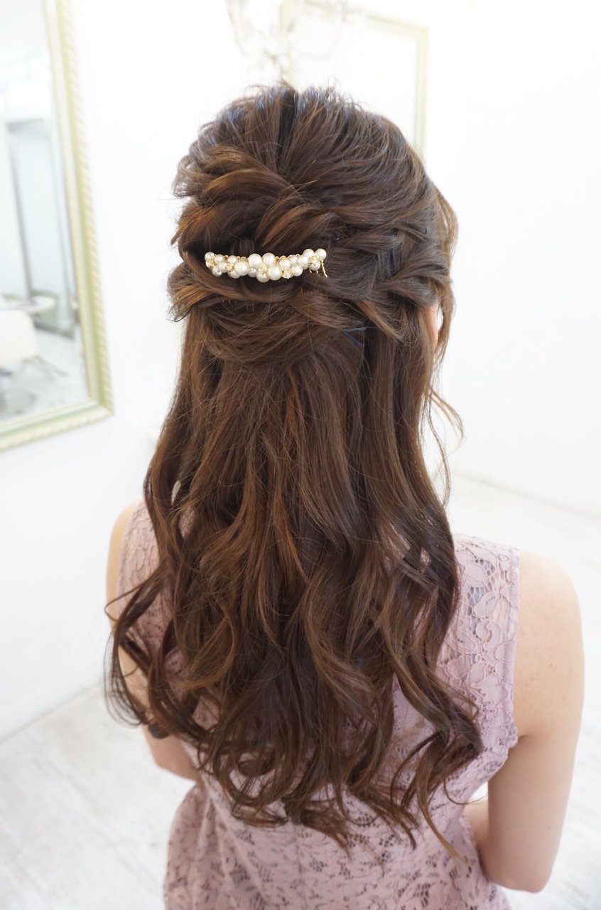 くるりんぱ２つで作る卒業式ヘアアレンジC CHANNEL