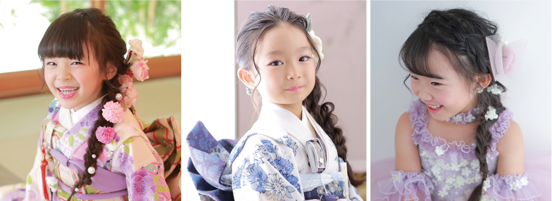 女の子 7歳の七五三人気のヘアアレンジと選び方のコツを解説