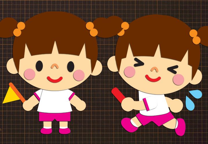 壁面飾り 保育園 幼稚園 施設病大きめA3運動会