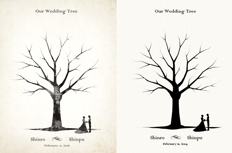 ウェディングツリー 無料テンプレートワンダーペイント