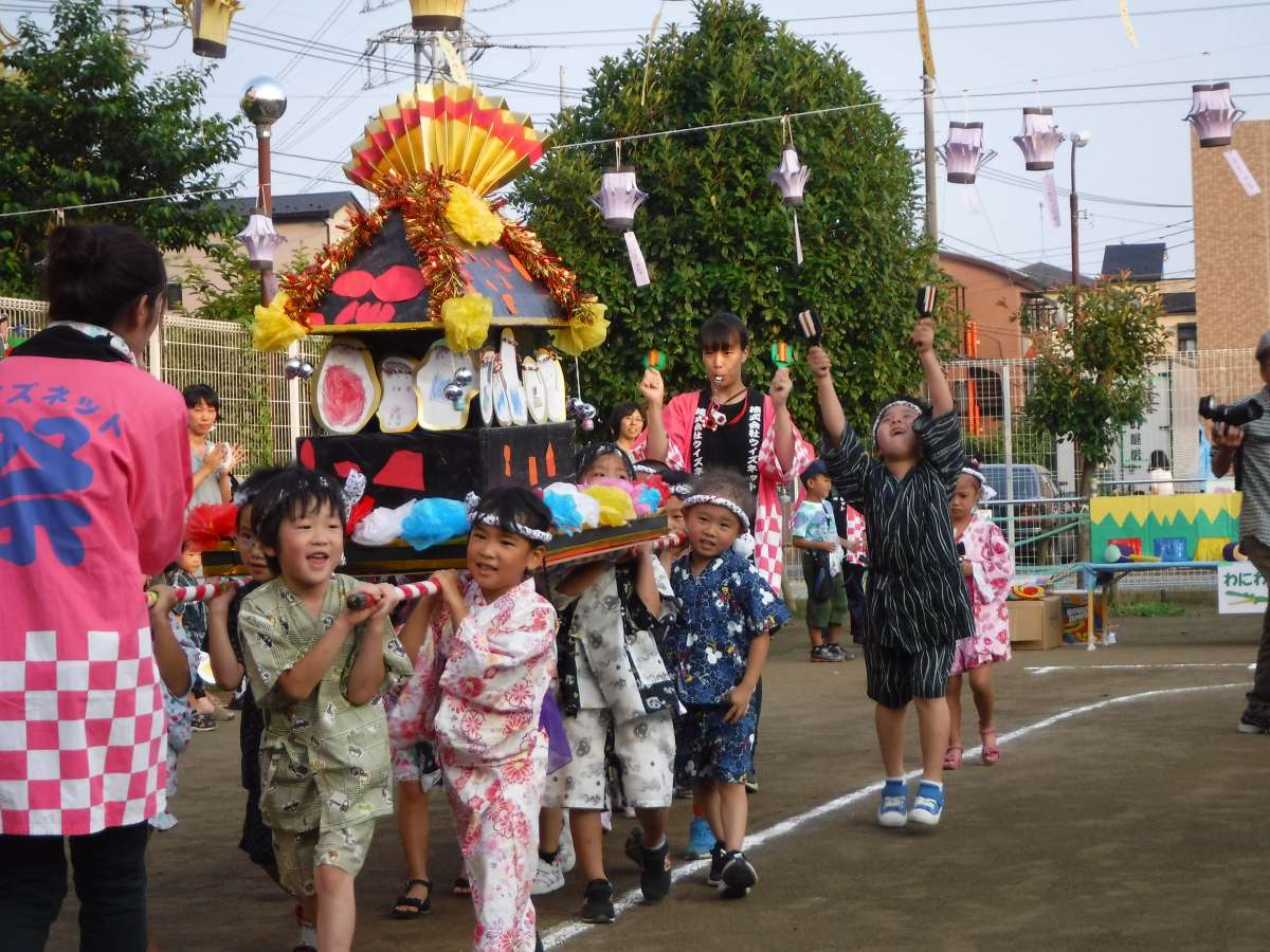 手作り御輿 幼稚園、保育園、子供会にどうですか