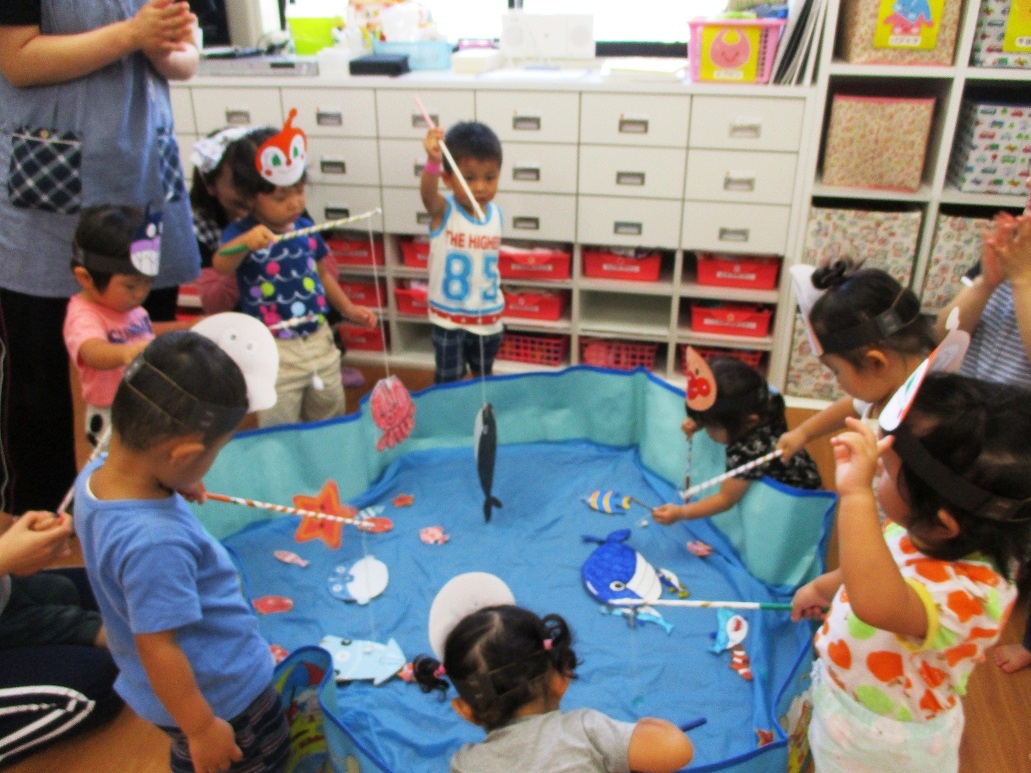 3・4・5歳児 さくら組 ～ワクワクの夏祭り～ – 社会福祉法人 西花畑会 こひつじ保育園