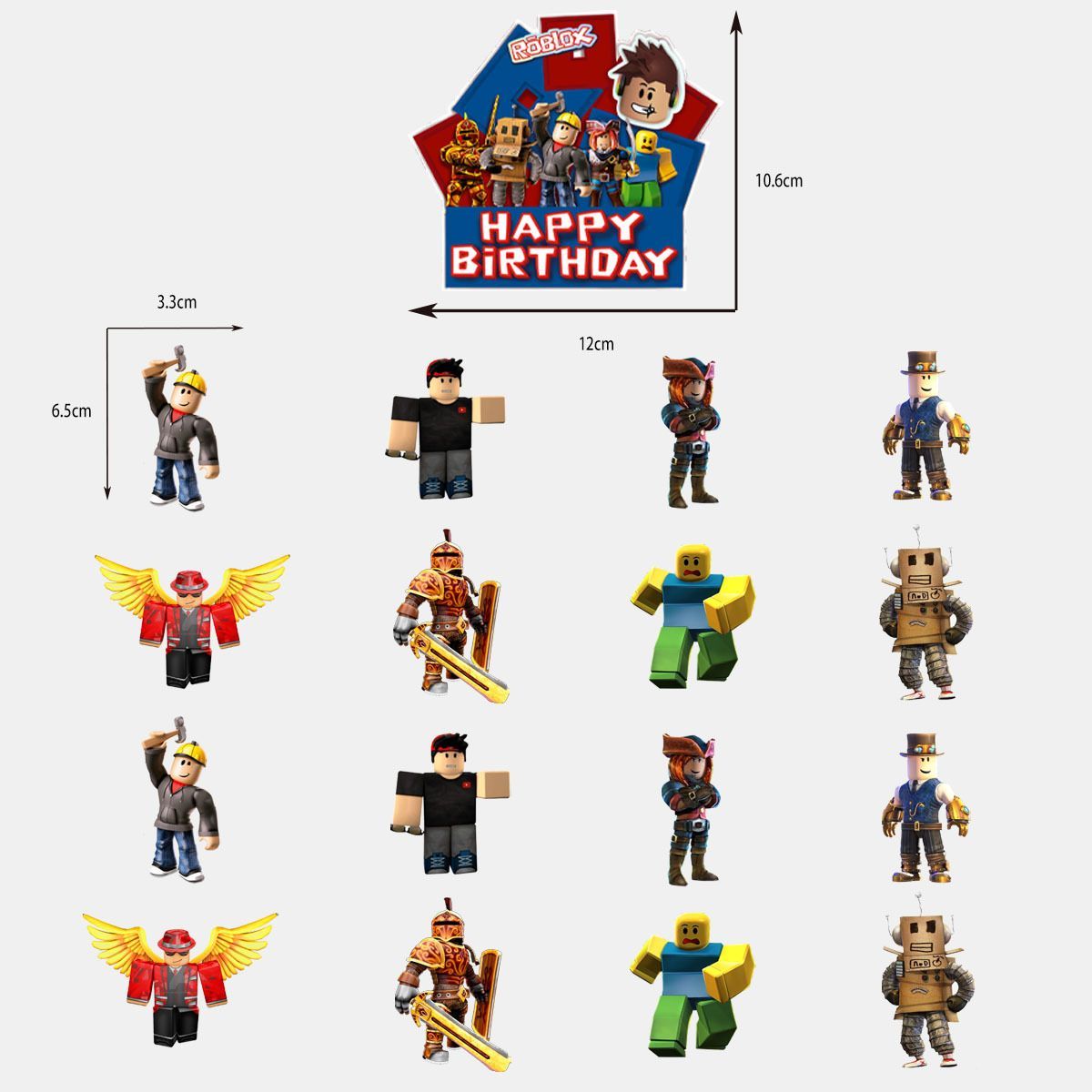 Roblox ロブロックスHAPPY BIRTHDAY B ヌーブ君 風船 バースデー バルーン セット バルーン 誕生日 飾付け 装飾 冒険 ゲーム宇宙 ヌーブくん SNS 写真 子供 お祝い 撮影 パーティー ガーランド イベント ハッピー バースデイ - メルカリ